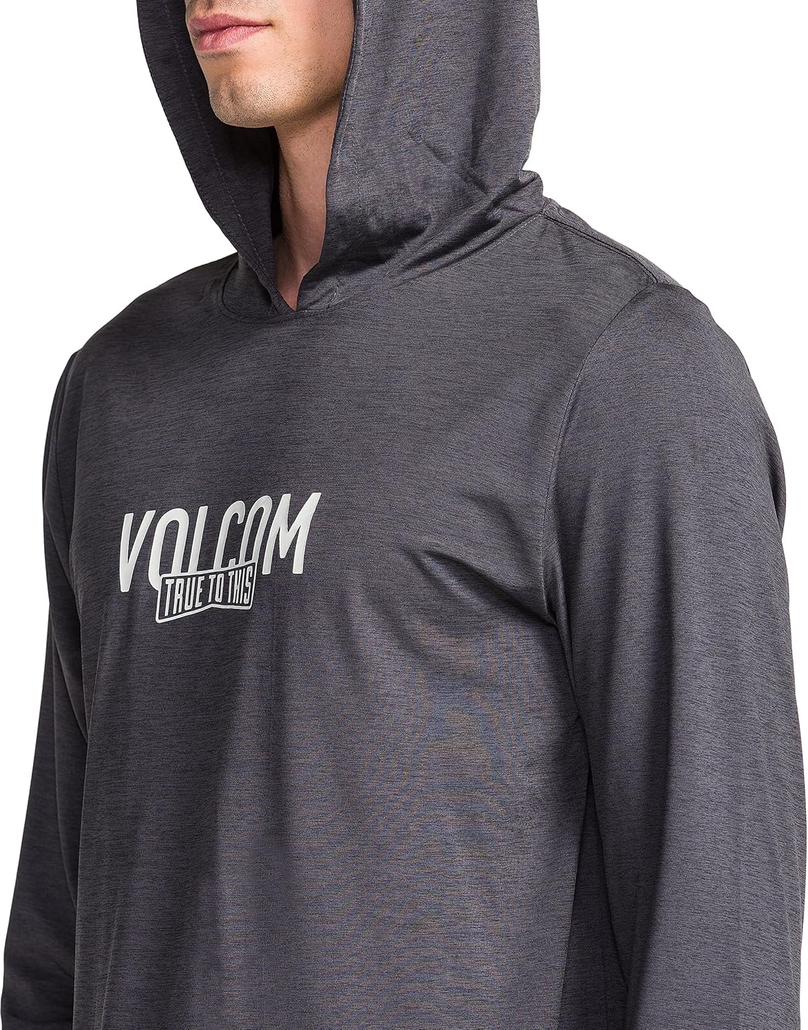 Volcom Men's Hooded Long Sleeve Lightweight Sun Shirt - Image 4