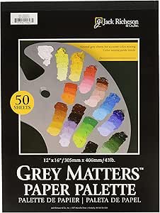 Jack Richeson Grey Matters - Acquerello sintetico rotondo 2/0