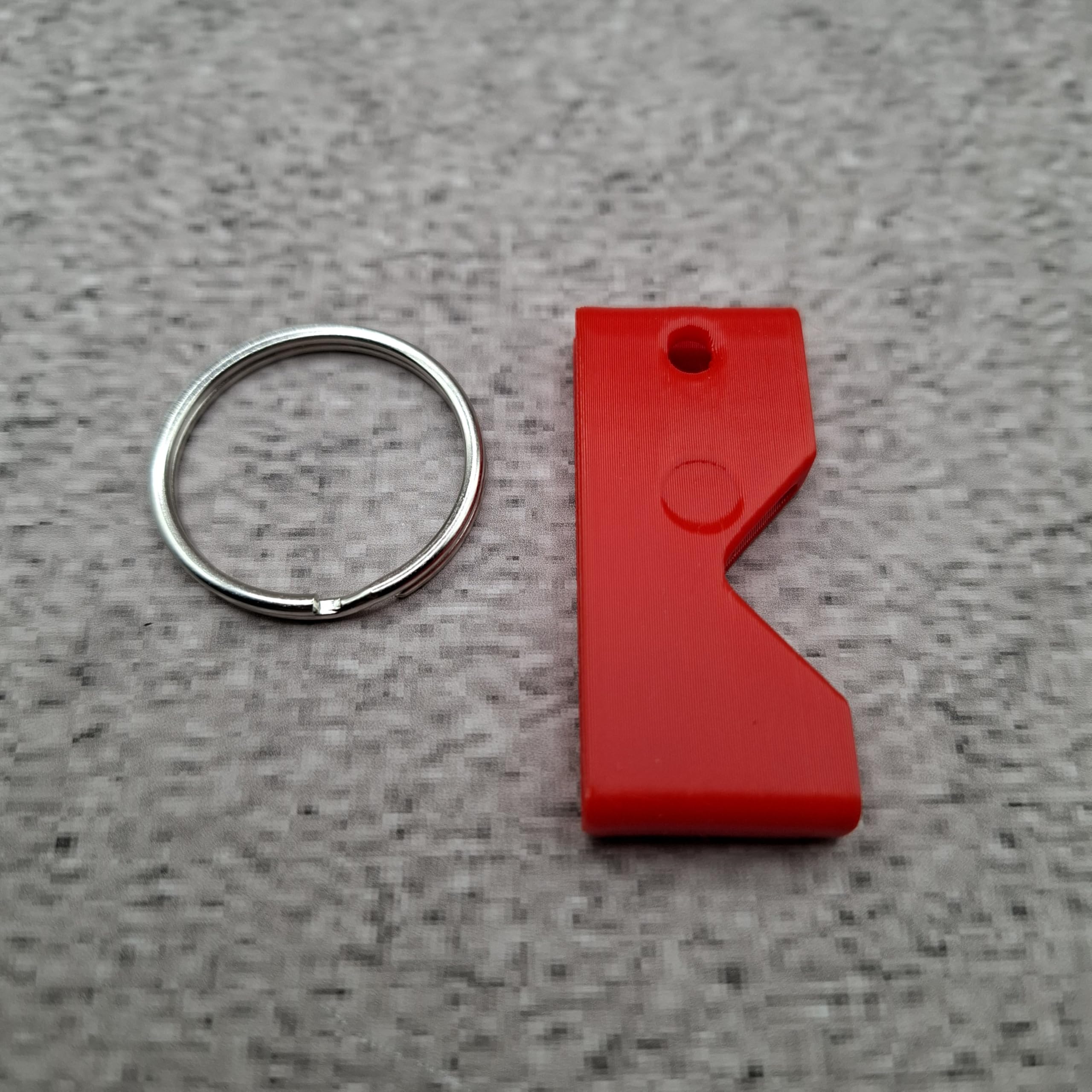 Case etui ochronne kompatybilne z Yubico Yubikey 5 NFC (USB-A)/ 5C NFC (USB-C), etui ochronne na klucze bezpieczeństwa, wybór koloru (czerwone, 5 NFC (USB A))