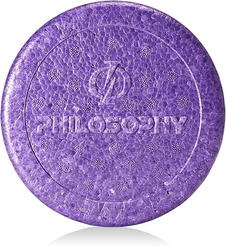 Miniatura 3 de Philosophy Gym Rodillo de espuma de alta densidad de 24 pulgadas para ejercicio, masaje, recuperación muscular, redondo, morado