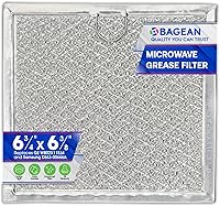 Vista 8 de Filtro de repuesto para microondas de 6.81 x 6.34 pulgadas, se adapta a GE WB02X11534 Samsung DE63-00666A Filtro de grasa para microondas, refresca