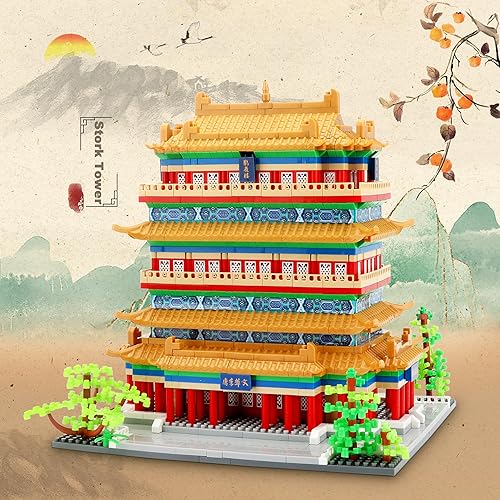 Miniatura 10 de wriyvngs Juego de bloques de construcción de arquitectura china, Epang Palace, 3050 piezas, juguetes creativos, el mejor regalo para adultos y niños