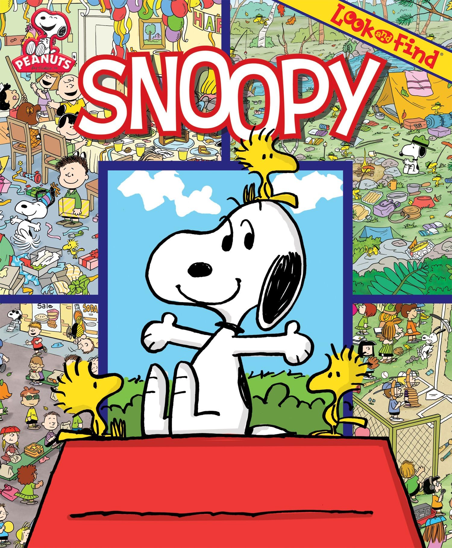 Look and Find: Snoopy Hardcover – March 4, 2013