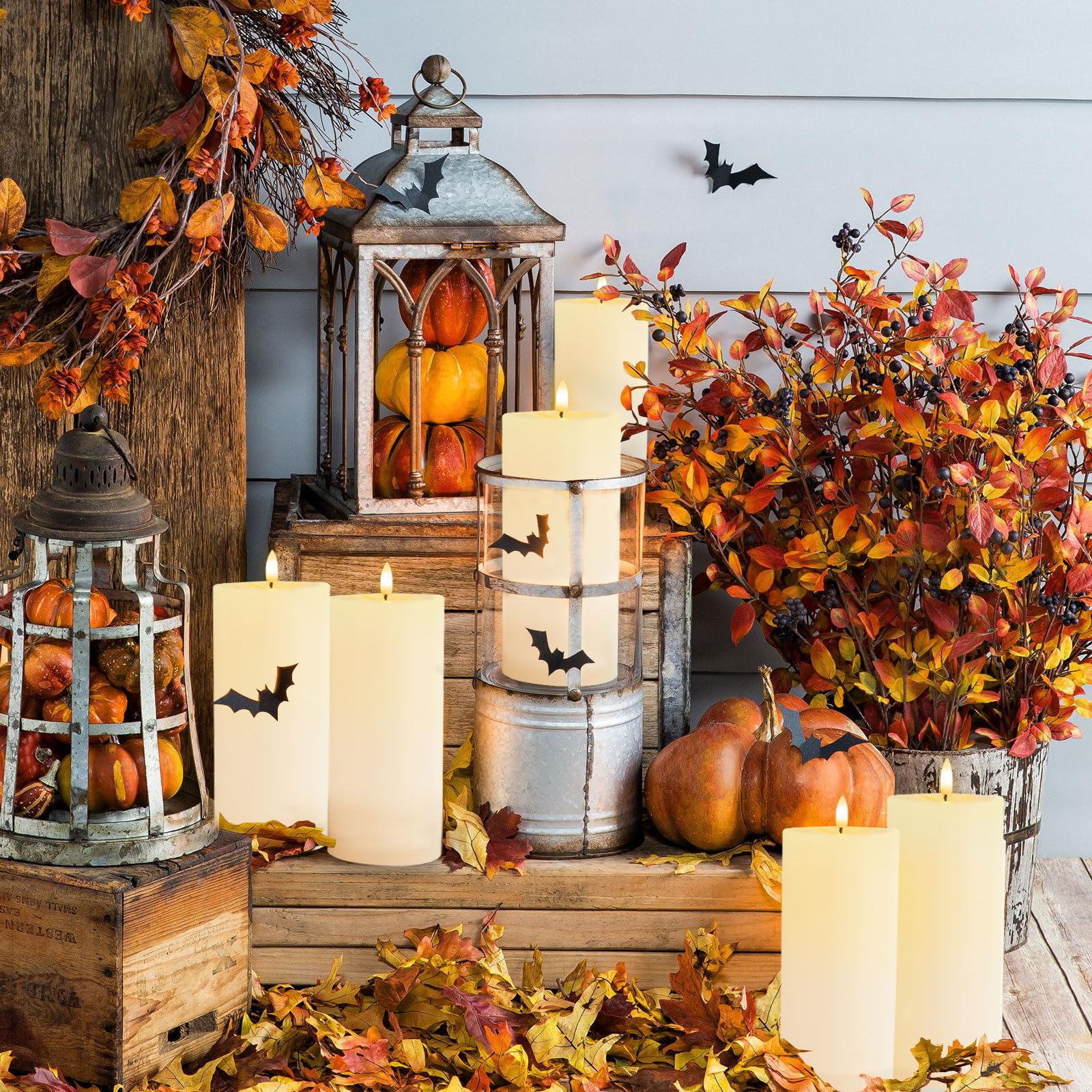 Bougies LED, Bougie Led Vacillante Avec Vacillement Des Flammes Très