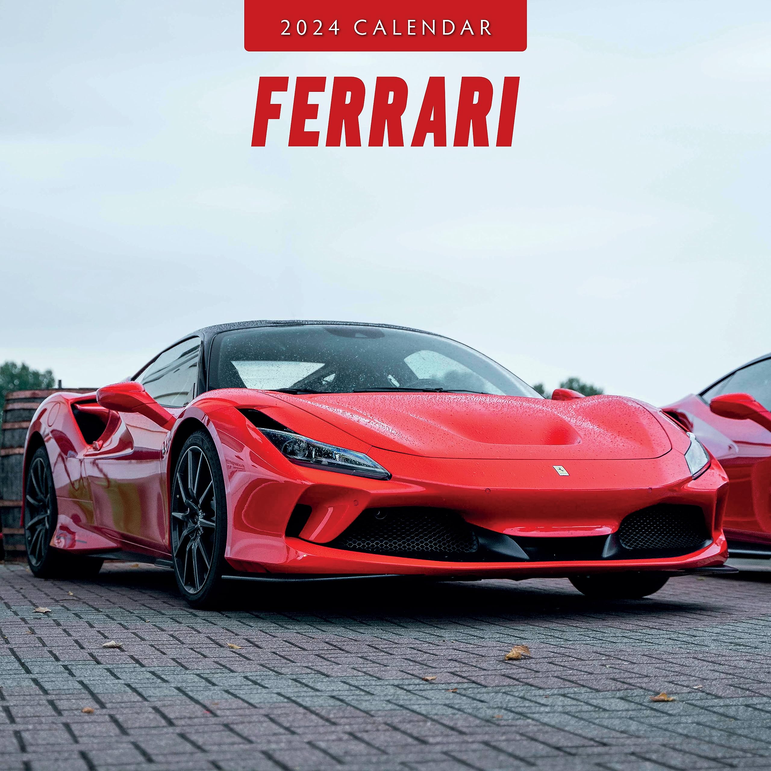 Ferrari 2024 Square Wall Calendar by Red Robin Publishing