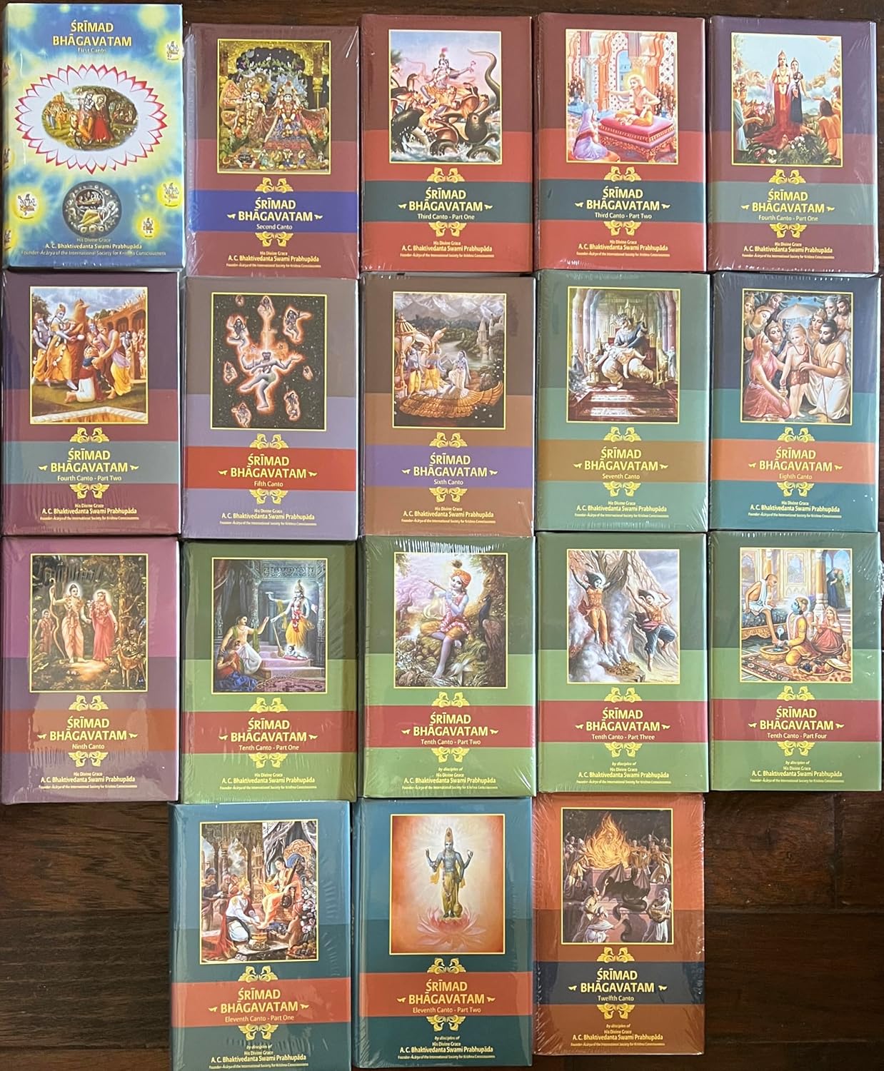 Srimad Bhagavatam 18 Volume Set