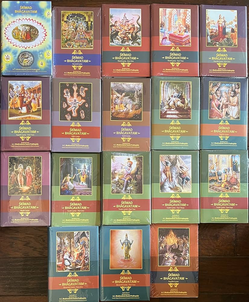 The Srimad Bhagavatam (Set of 18 Volumes): Sanskrit Text