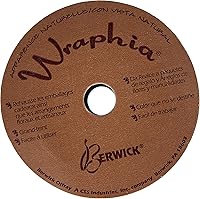 Vista 18 de Berwick Offray - Cinta de rafia mate de 1/4 pulgadas de ancho, marrón chocolate, 100 yardas