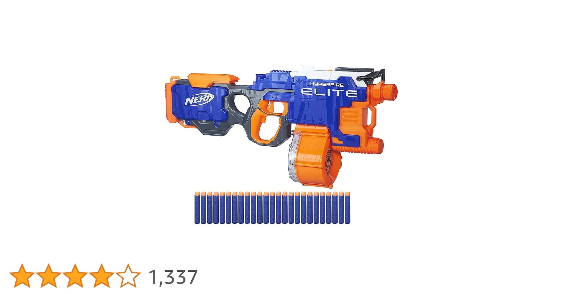 N-Strike Elite HyperFire Blaster : Amazon.ca: Toys & Games