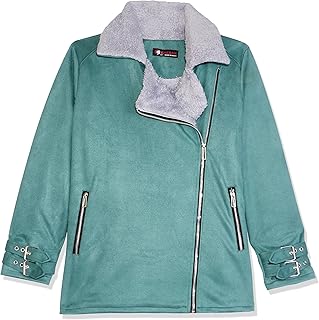 CAESAR Womens Women Chmois Lining Jacket With Zipper And Front Pockets Women Chmois Lining Jacket With Zipper And Front Pockets