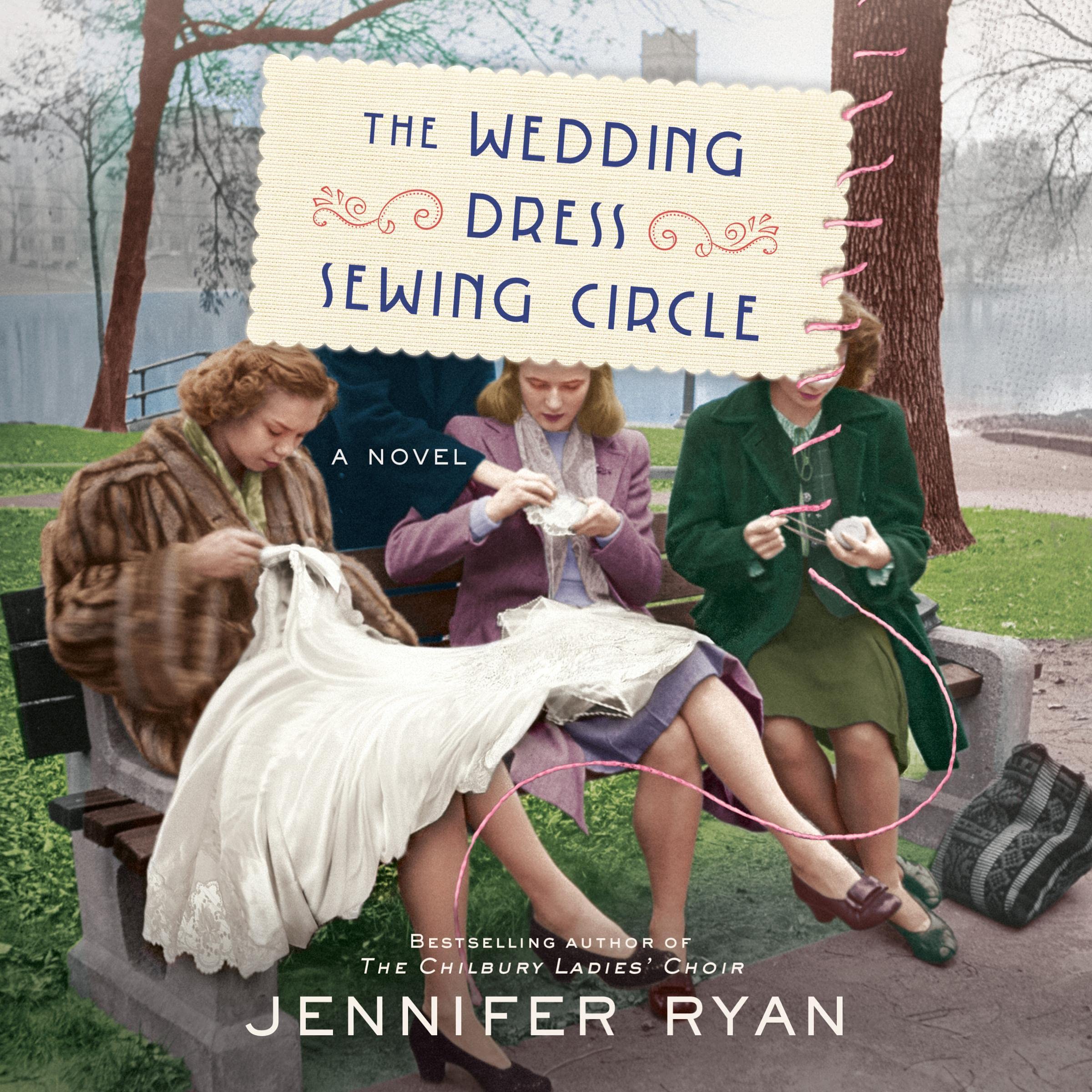 Cover art for The Wedding Dress Sewing Circle