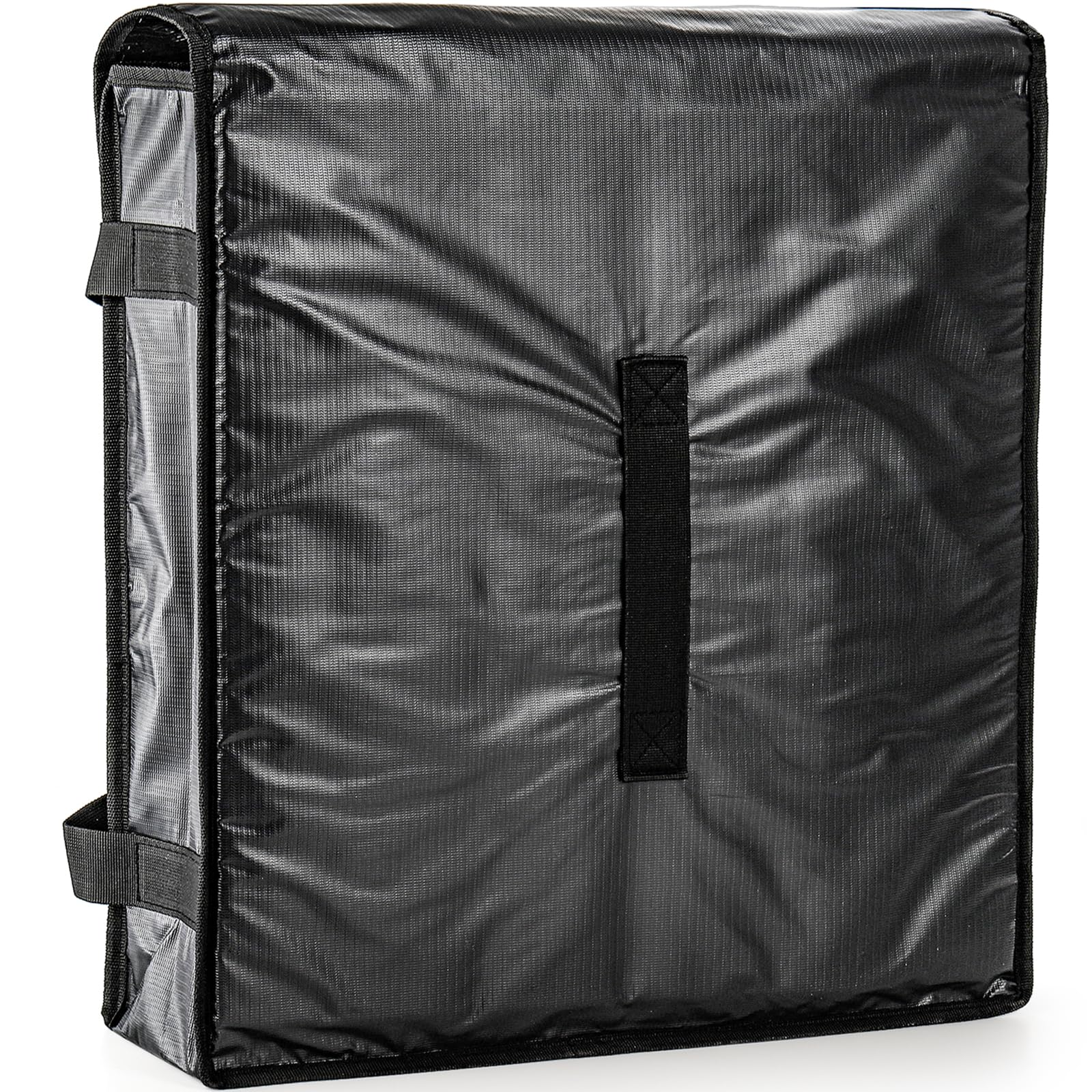 DEAYOU Bolsa para Pizza y Comida para Entrega de Pizza, Bolsa térmica Profesional para Pizza Caliente, para Transporte, Catering, sin Humedad, Resistente, 51 × 51 × 13 cm, Color Negro