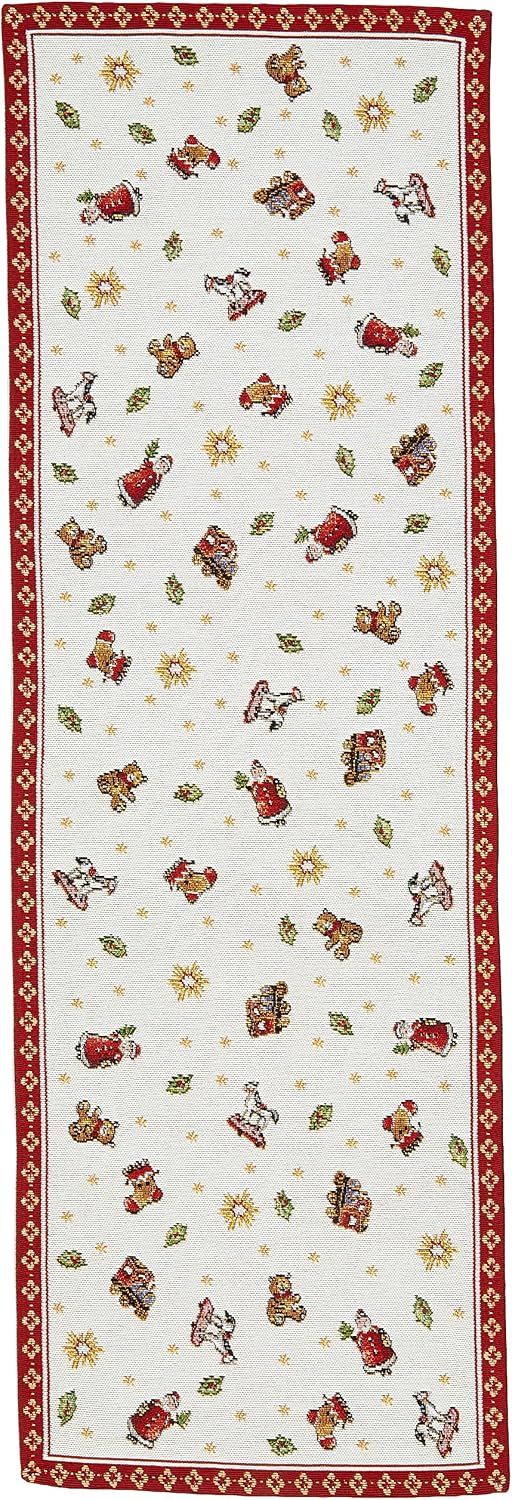 Villeroy & Boch Toy's Delight Gobelin Runner L, Red/Multicoloured, 32 x 96 cm, Porcelain, One Size, Medium - Image 3
