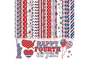 Whaline Patriotic Heat Transfer Vinyl for 4th of July