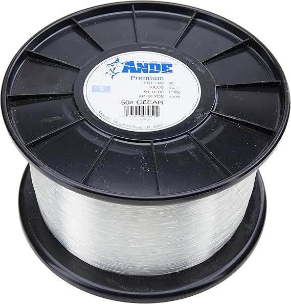Amazon Com Ande A1 30c Premium Monofilament 1 Pound Spool 30 Pound Test Clear Finish Monofilament Fishing Line Sports Outdoors Amazon Com Ande A1 30c Premium Monofilament 1 Pound Spool 30 Pound Test Clear Finish Monofilament Fishing Line Sports Outdoors