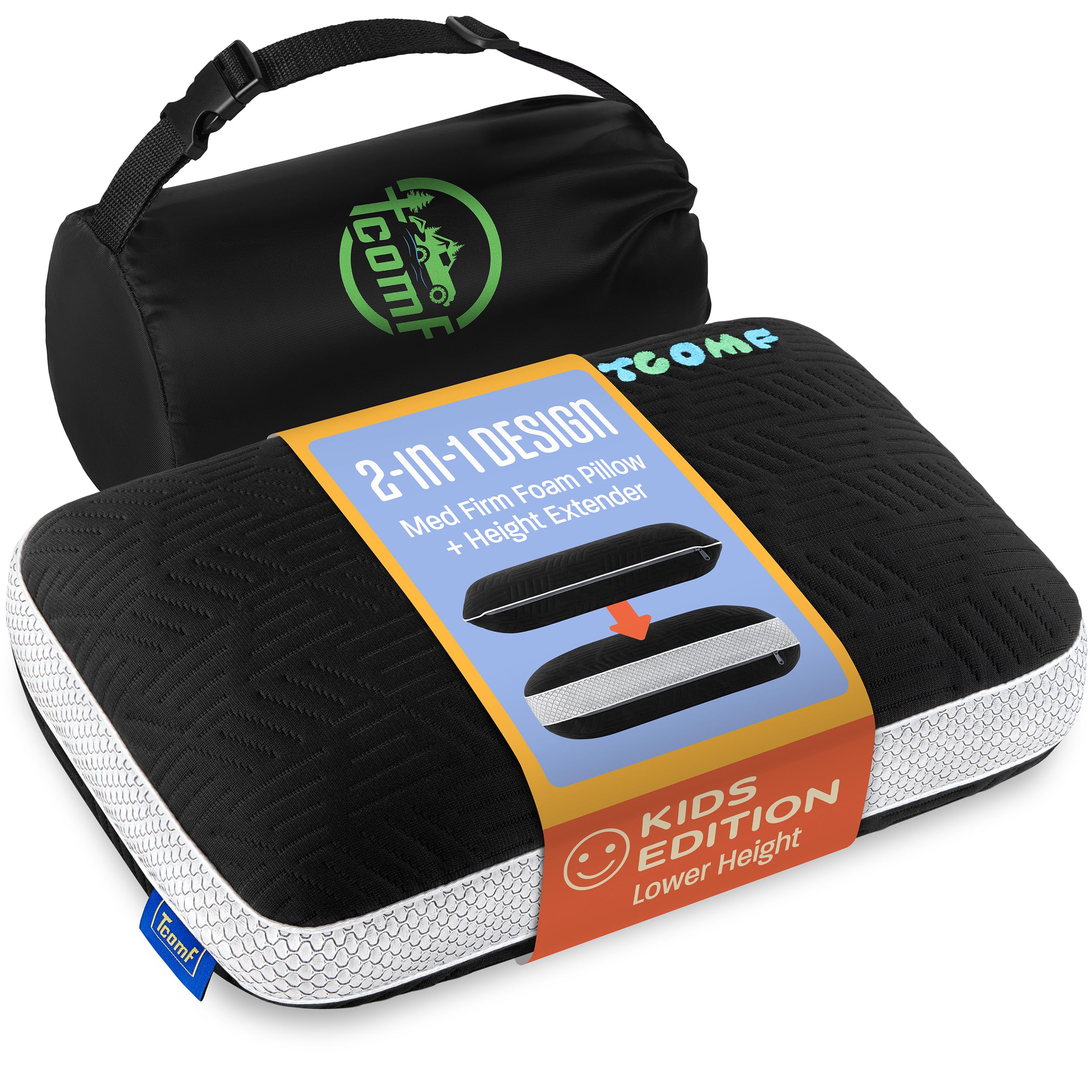 TCOMF Kids Camping Pillow