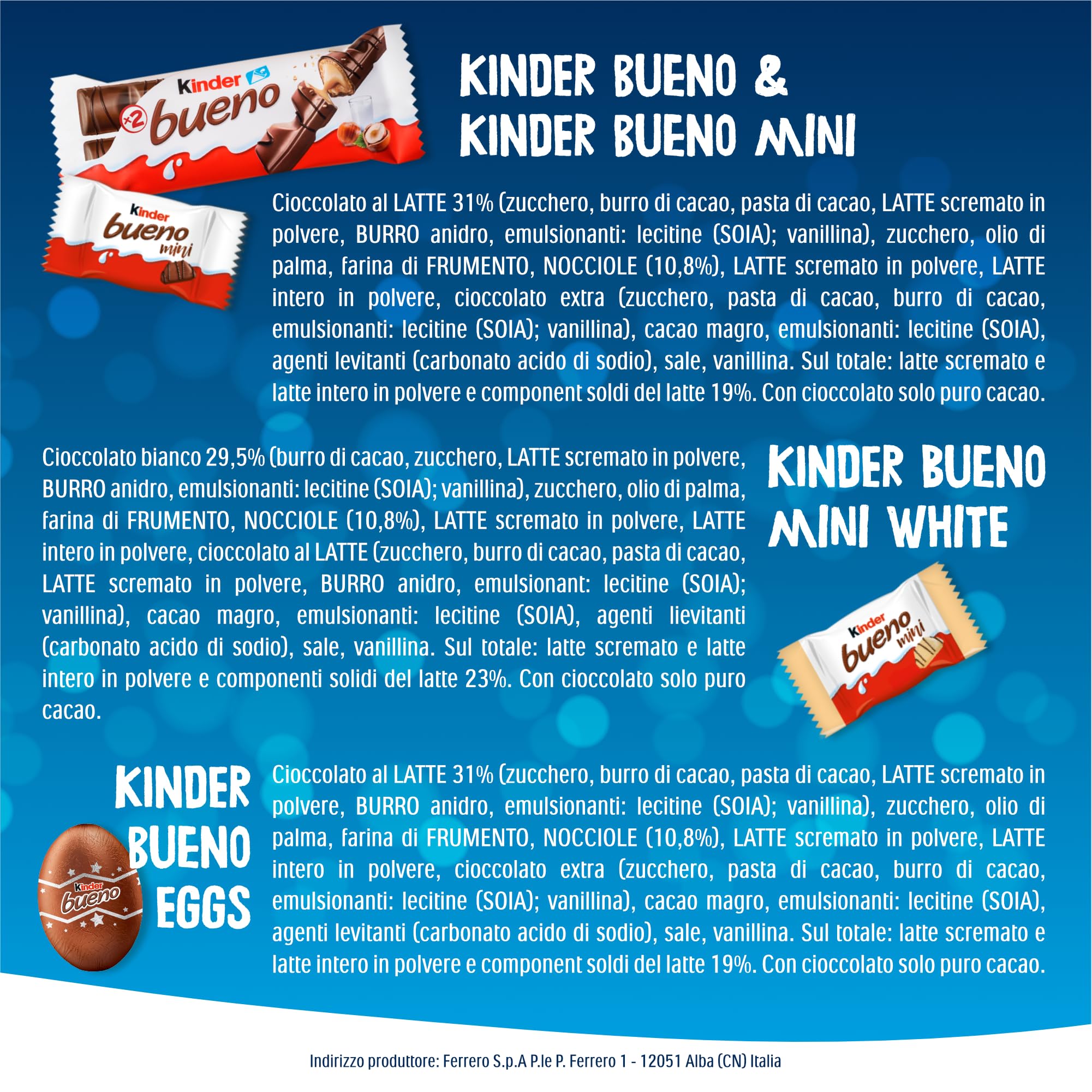 Kinder Bueno Calendario dell'Avvento 181 g