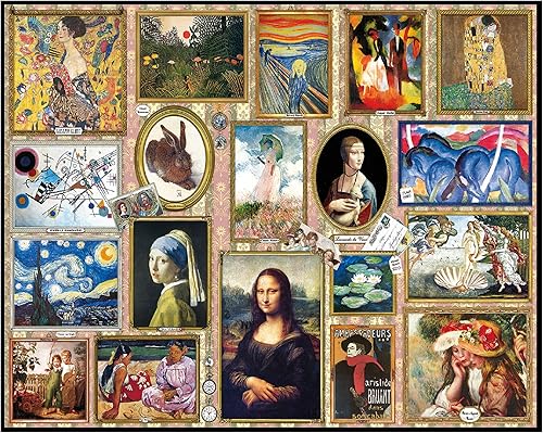 Miniatura 3 de White Mountain Puzzles Great Paintings - Rompecabezas de 1000 piezas