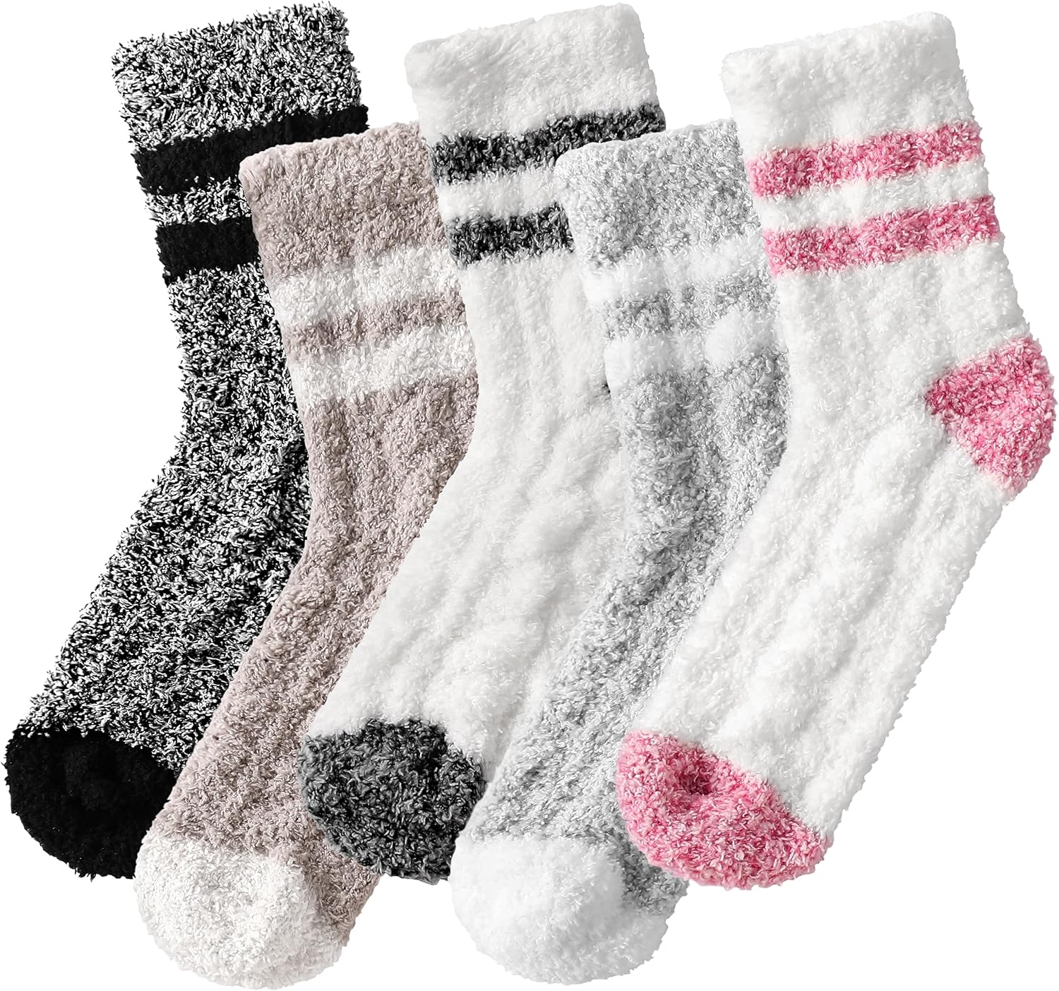 Pleneal Fuzzy Socks for Women - Fluffy Sock Women, Winter Warm Cozy Sock for Womens Slipper Socks