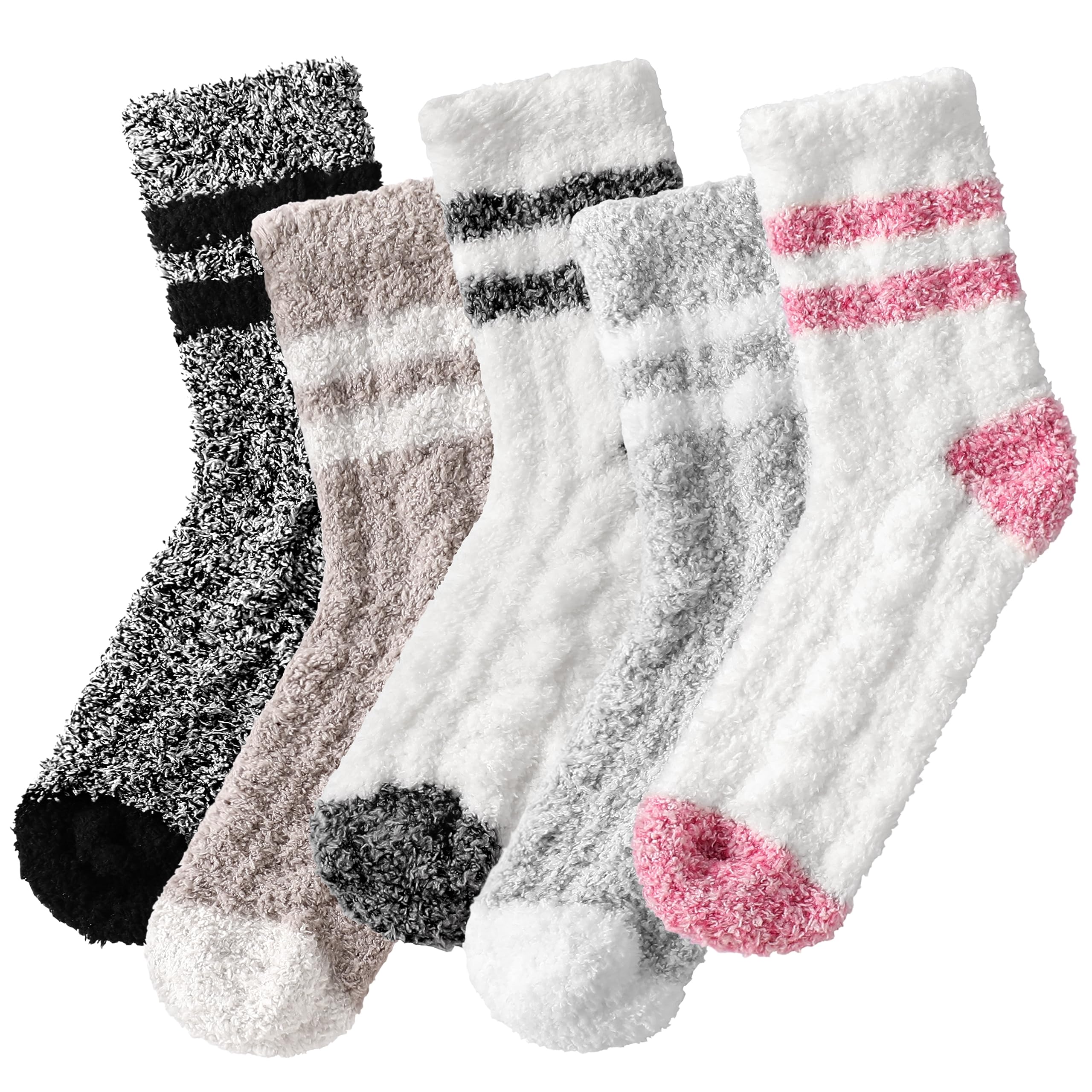 Pleneal Fuzzy Socks for Women - Fluffy Sock Women, Winter Warm Cozy Sock for Womens Slipper Socks