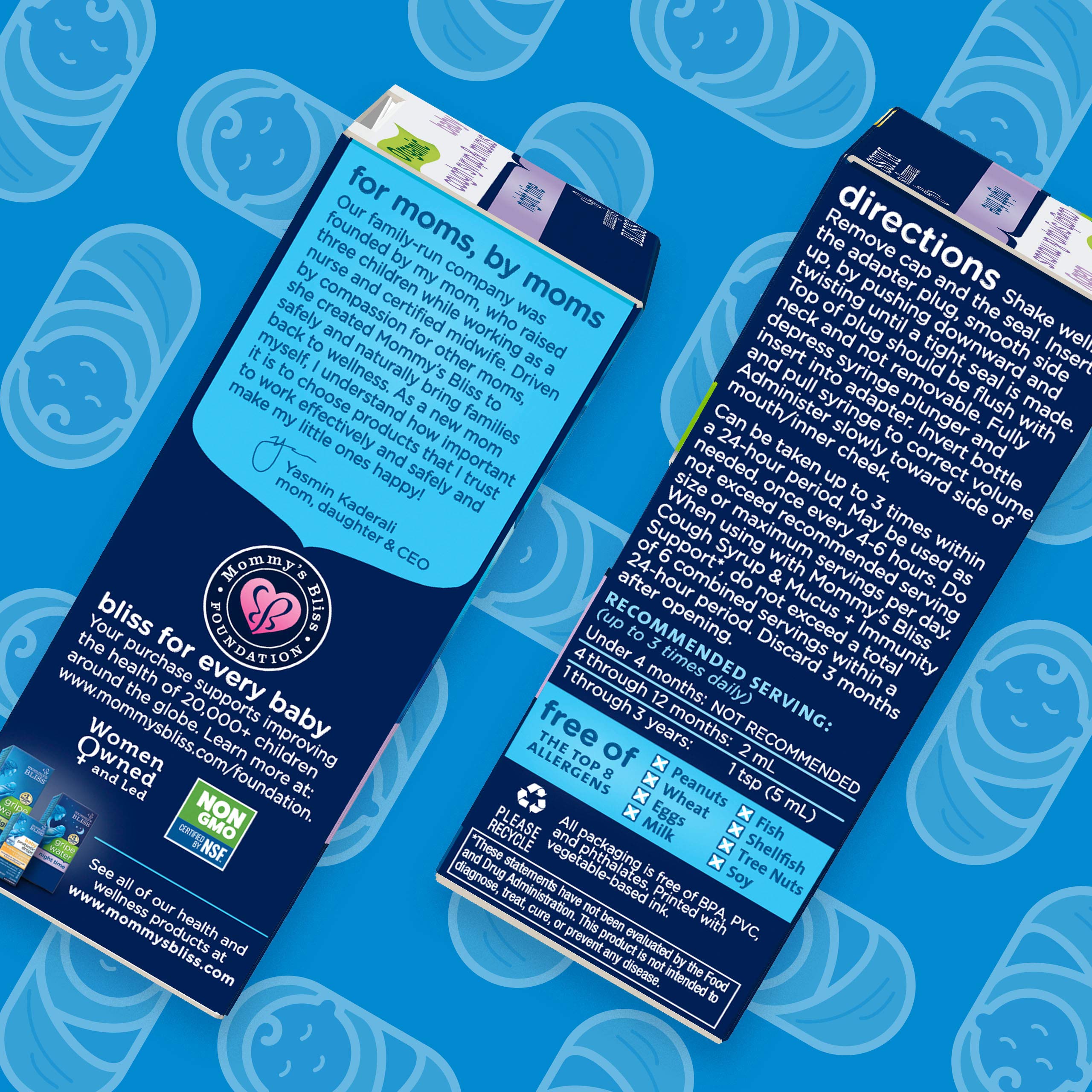 Buy Mommy's Bliss Organic Baby Cough Syrup & Mucus Night Time, Contains