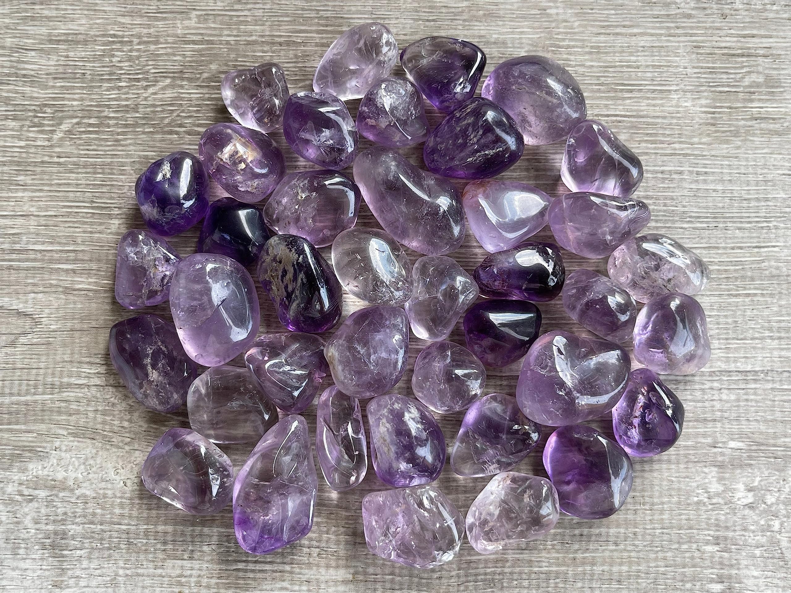 Großhandel polierter Naturstein Trommelsteine Trommelsteine Wicca Reiki Therapie Meditation Kristall Heilung