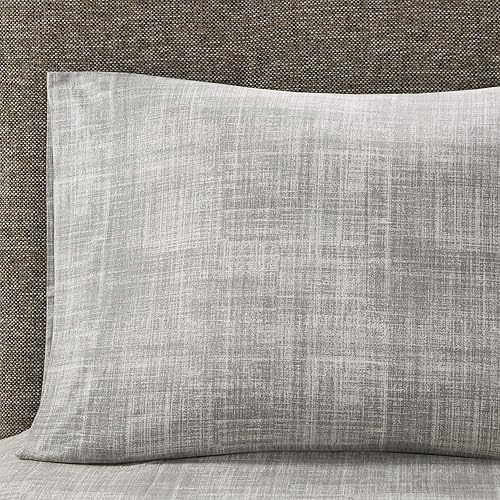 Miniatura 9 de Madison Park Essentials Saben Cozy Bed in A Bag - Edredón reversible con juego completo de sábanas de algodón, diseño geométrico para todas las