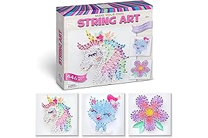 Hapinest String Art Craft Kit for 10 Year Old Girls