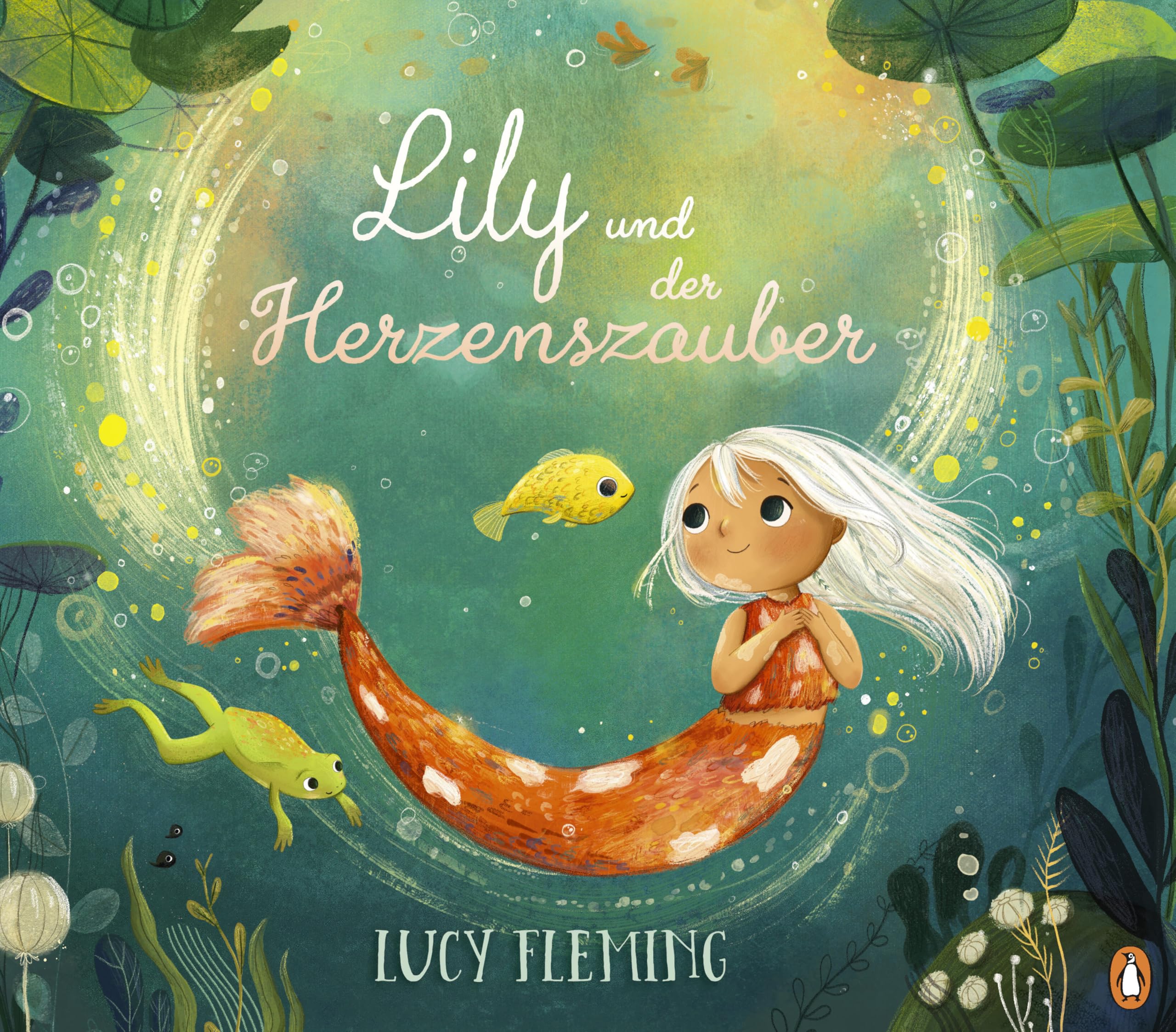 Lily und der Herzenszauber: Bilderbuch ab 4 Jahren über Freundschaft, Hilfsbereitschaft und Mut. Mit wunderschönen Glitzerelementen auf dem Cover!