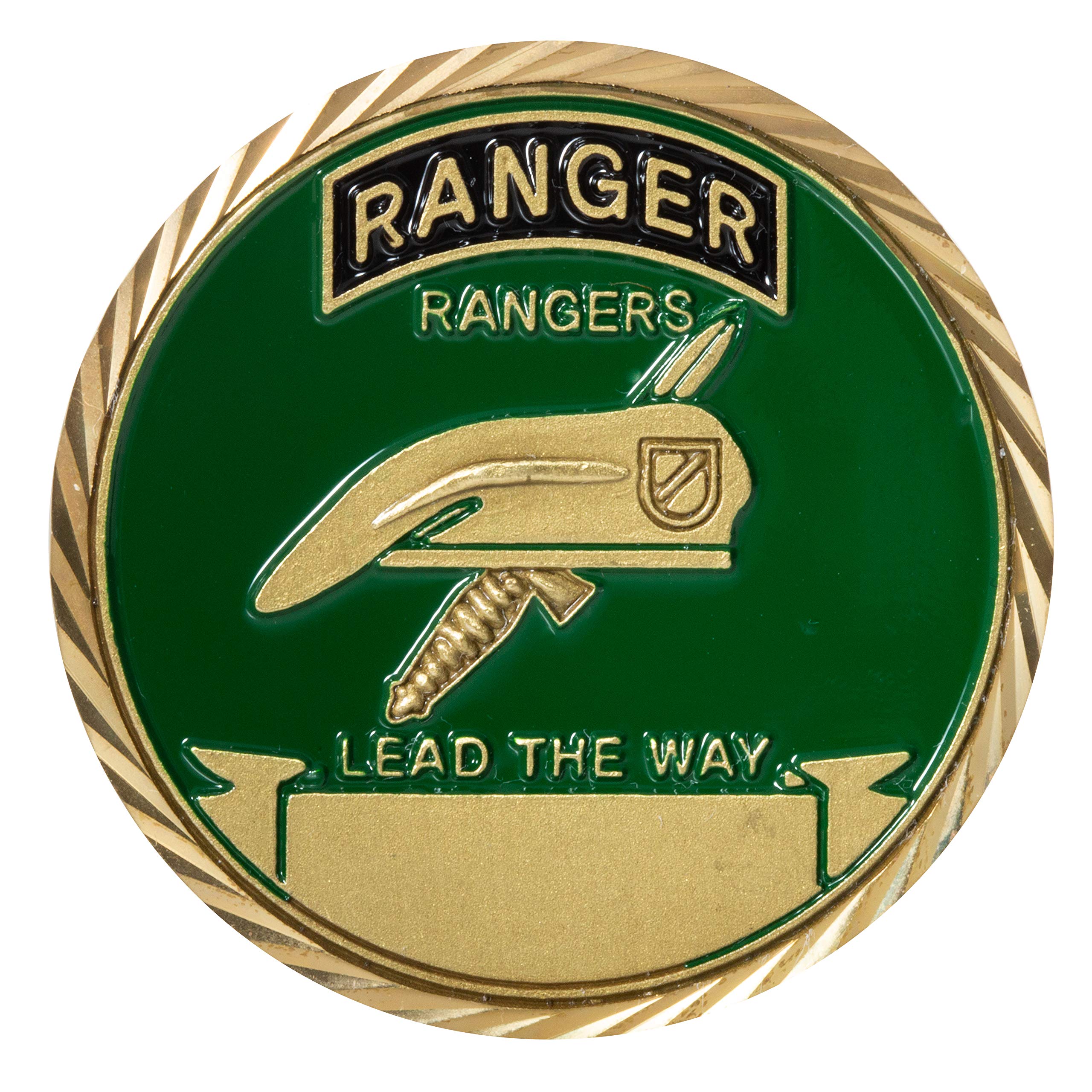 Artisan Owl United States Army Rangers Lead The Way Challenge Coin