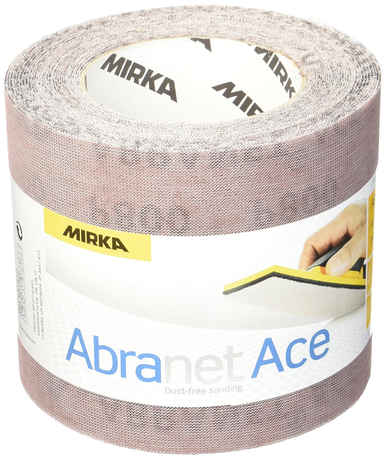 Mirka AC5BY001813R Abranet ACE x 10 m Grip Roll P800, 115 mm