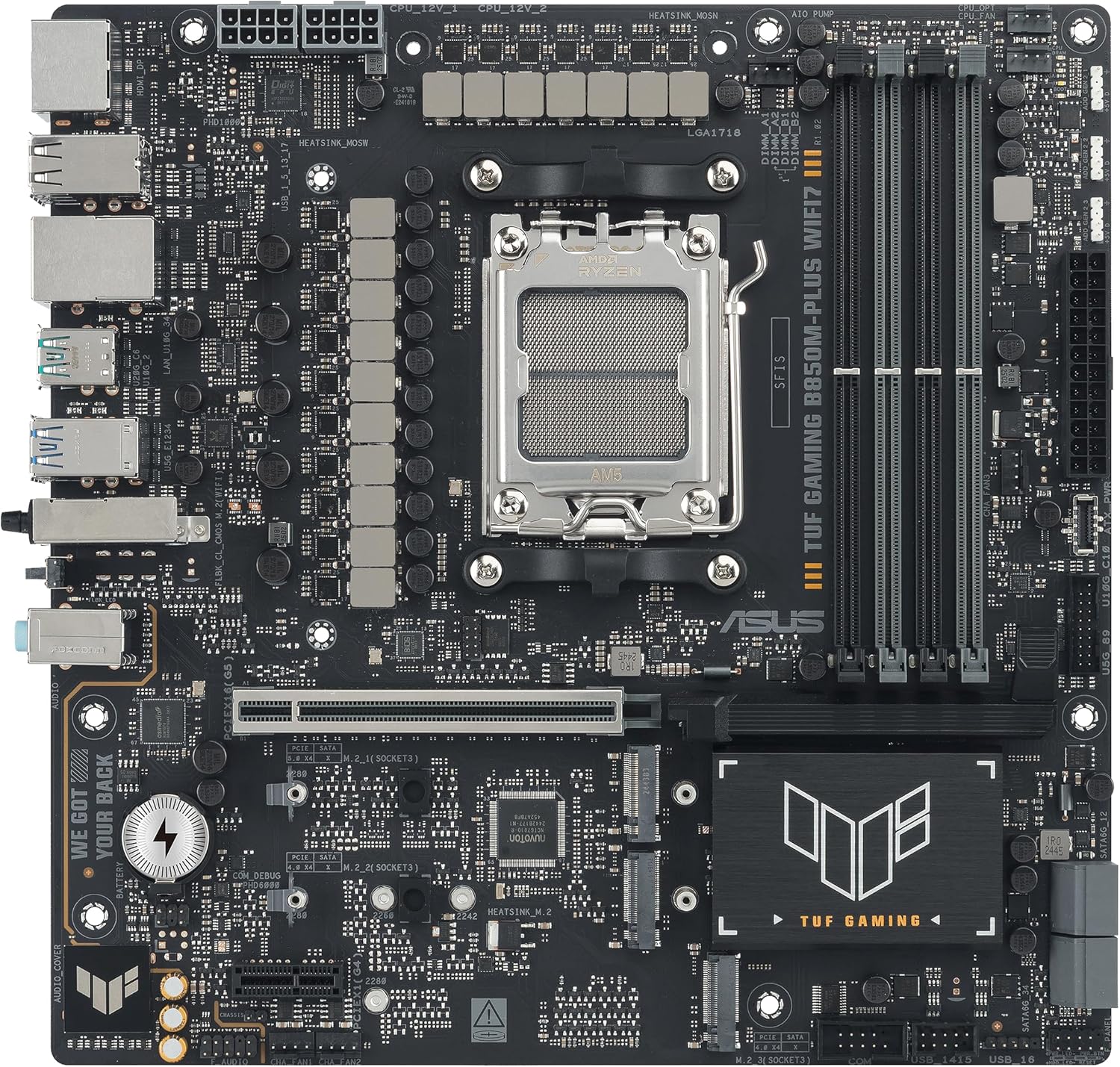 Review da Placa-mãe TUF Gaming B850M-PLUS WIFI7 Testado por 7 dias