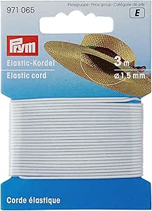 Prym 2.5mm Elastic Cord - Navy Blue Stretch Cord For Crafts & Clothing