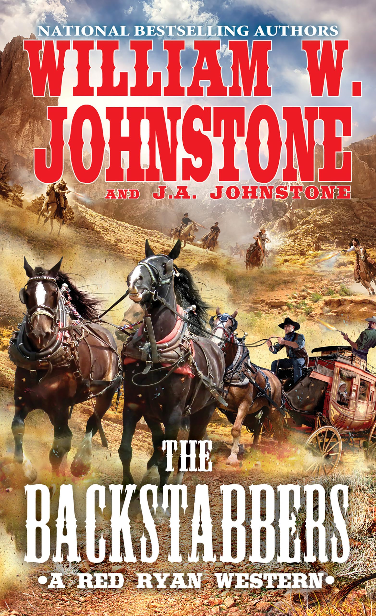 The Backstabbers (Red Ryan Western): 2 By William W. Johnstone,J.A. Johnstone