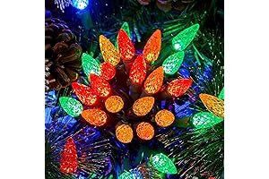 Joiedomi C6 LED Christmas Lights Outdoor, 150 Counts String Lights