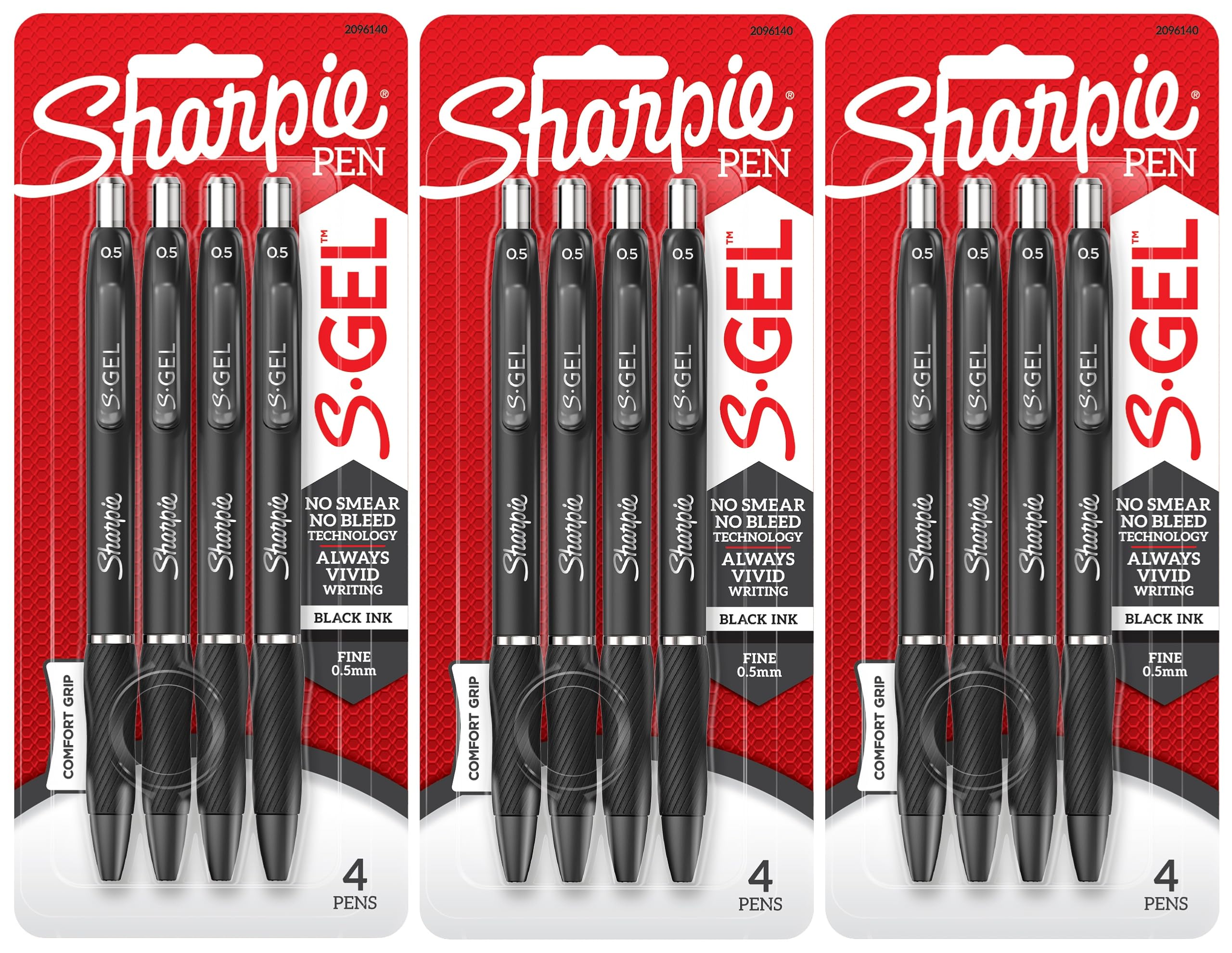Sharpie S-Gel Pens, Black