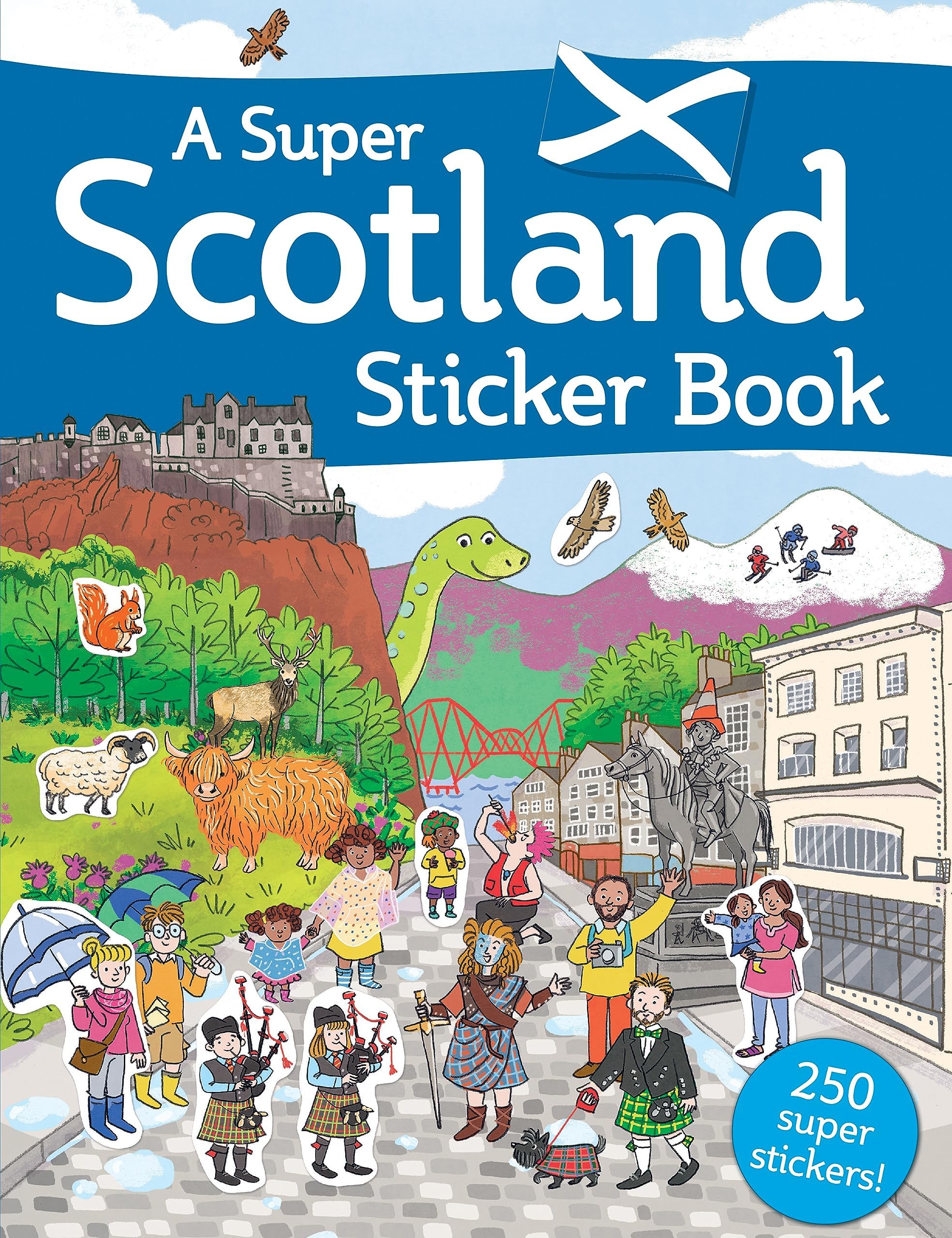 Kelpies A Super Scotland Sticker Book