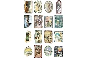 Decoupage Paper Pack: Christmas Winter Landscapes