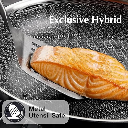 Miniatura 3 de KOCH SYSTEME CS Juego de ollas y sartenes de acero inoxidable triple de 10 piezas, juego de ollas y sartenes de acero inoxidable híbrido