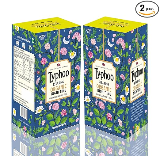 Organic Herbal Infusion Night Time 20 Tea Bag Pack Of 2