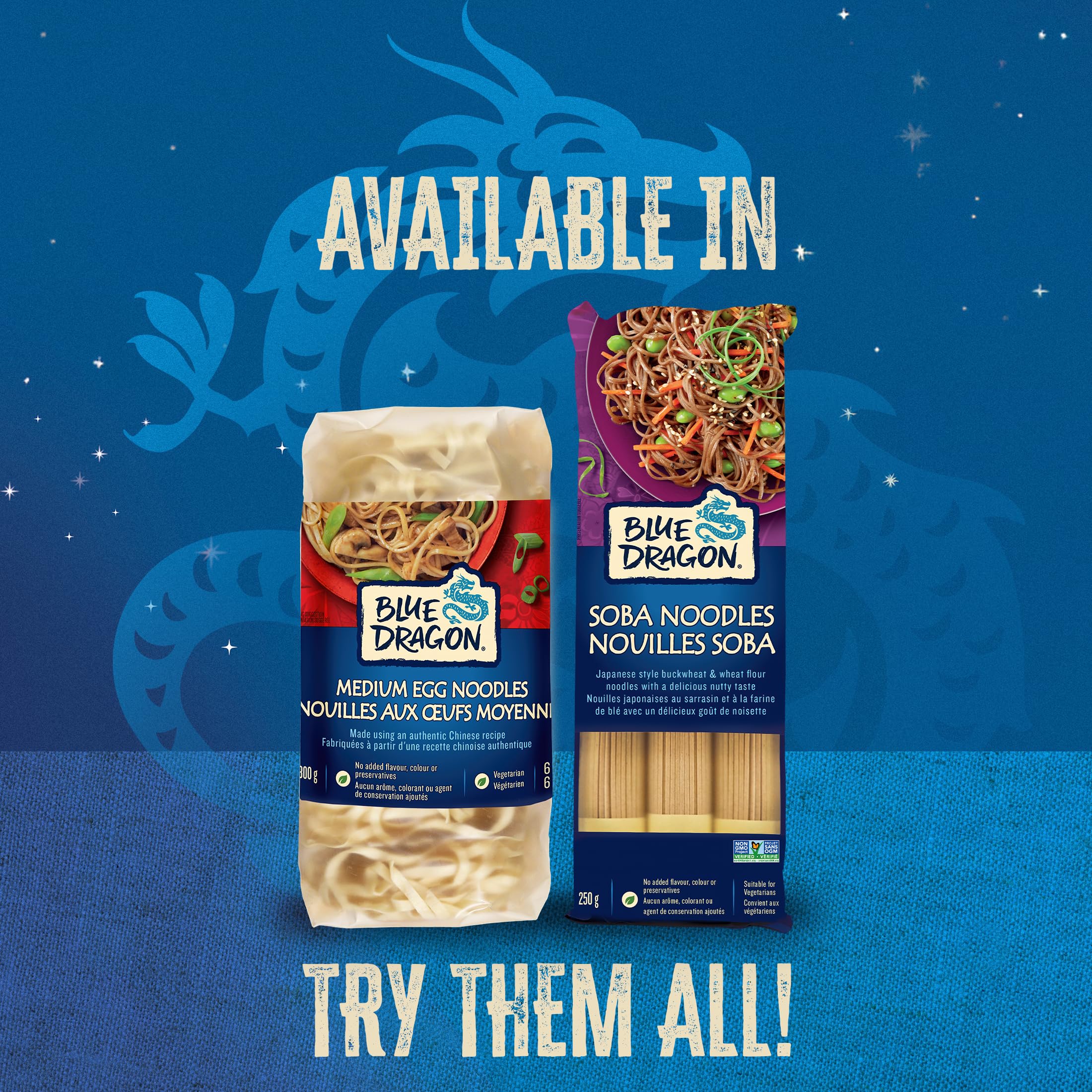 Blue Dragon Traditional Buckwheat & Wheat Soba Noodles