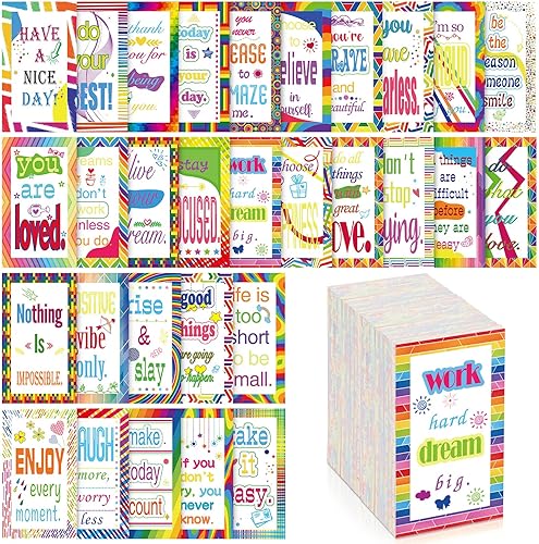 Jinei 300 tarjetas de afirmación para mujeres, tarjetas de aliento inspiradoras, tarjetas de afirmaciones positivas, mini tarjetas de cita