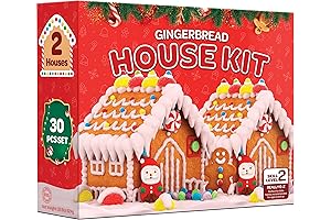 Adult Gingerbread House Kit: Festive and Sweet DIY Holiday Treat