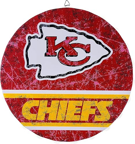 Vista 187 de Cartel de pared de Los Angeles Rams de 13 pulgadas con tapa de botella envejecida, edición limitada, de FOCO Rams, representa a la NFL y muestra tu