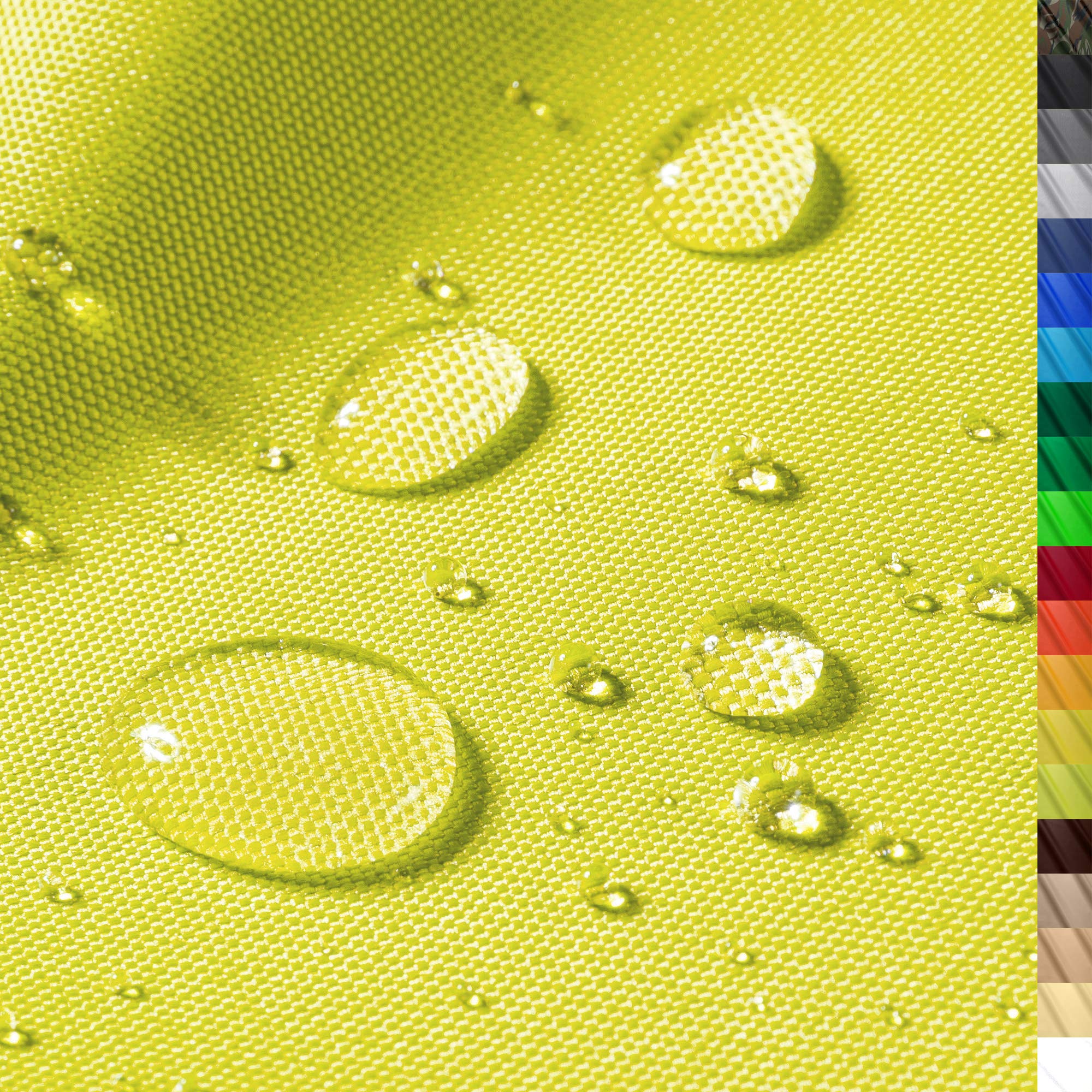 "MONACO" Tessuto impermeabile di poliestere | 200cm x 160cm | colonna d' acqua di 12.000 mm | Colore 03 | Beige | Tessuto di poliestere largo 160cm al metro impermeabile ESTERNO - 3