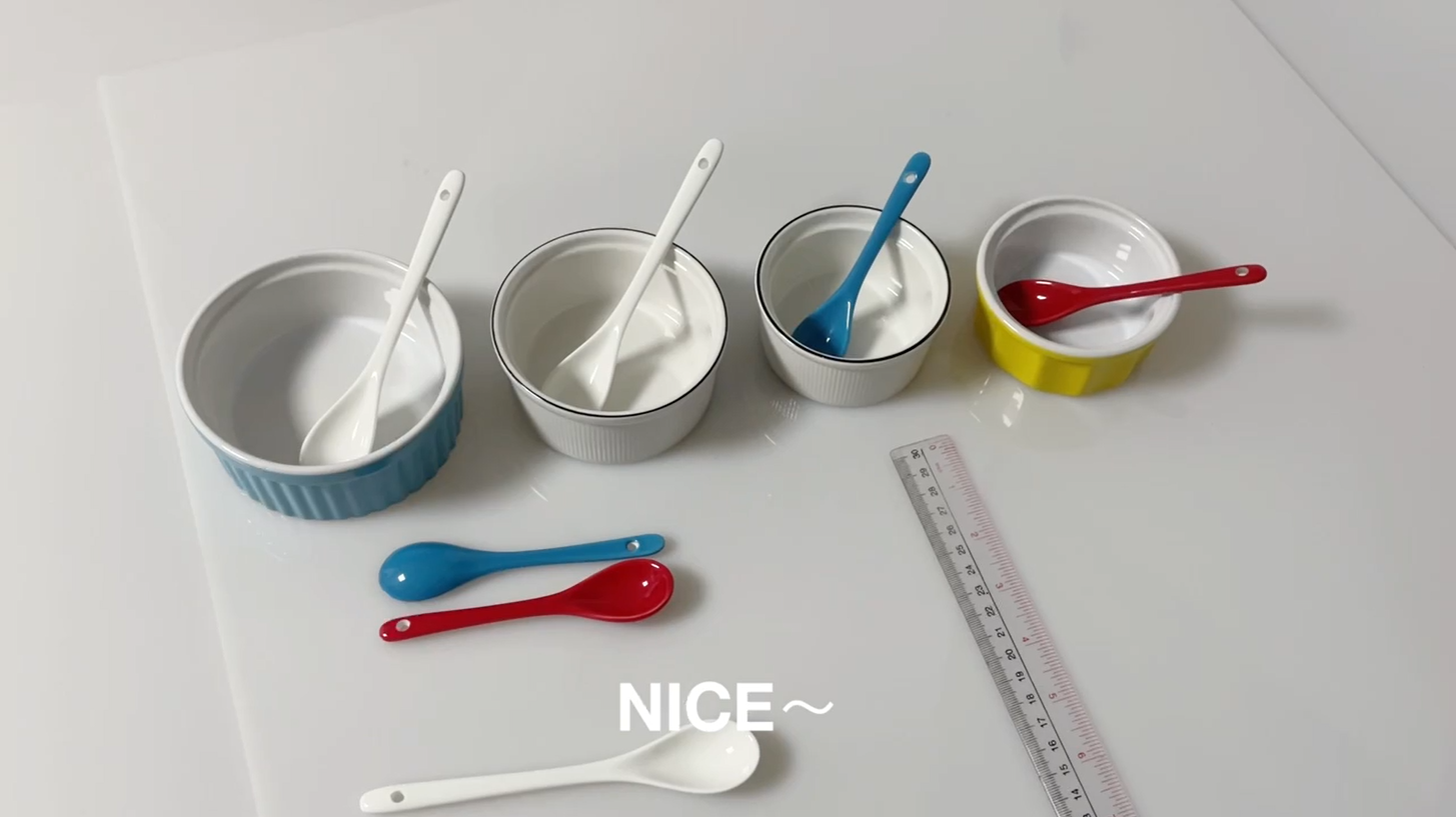 Amazon.com: AceElite Espresso Spoons 8 Pieces, Ceramic Coffee