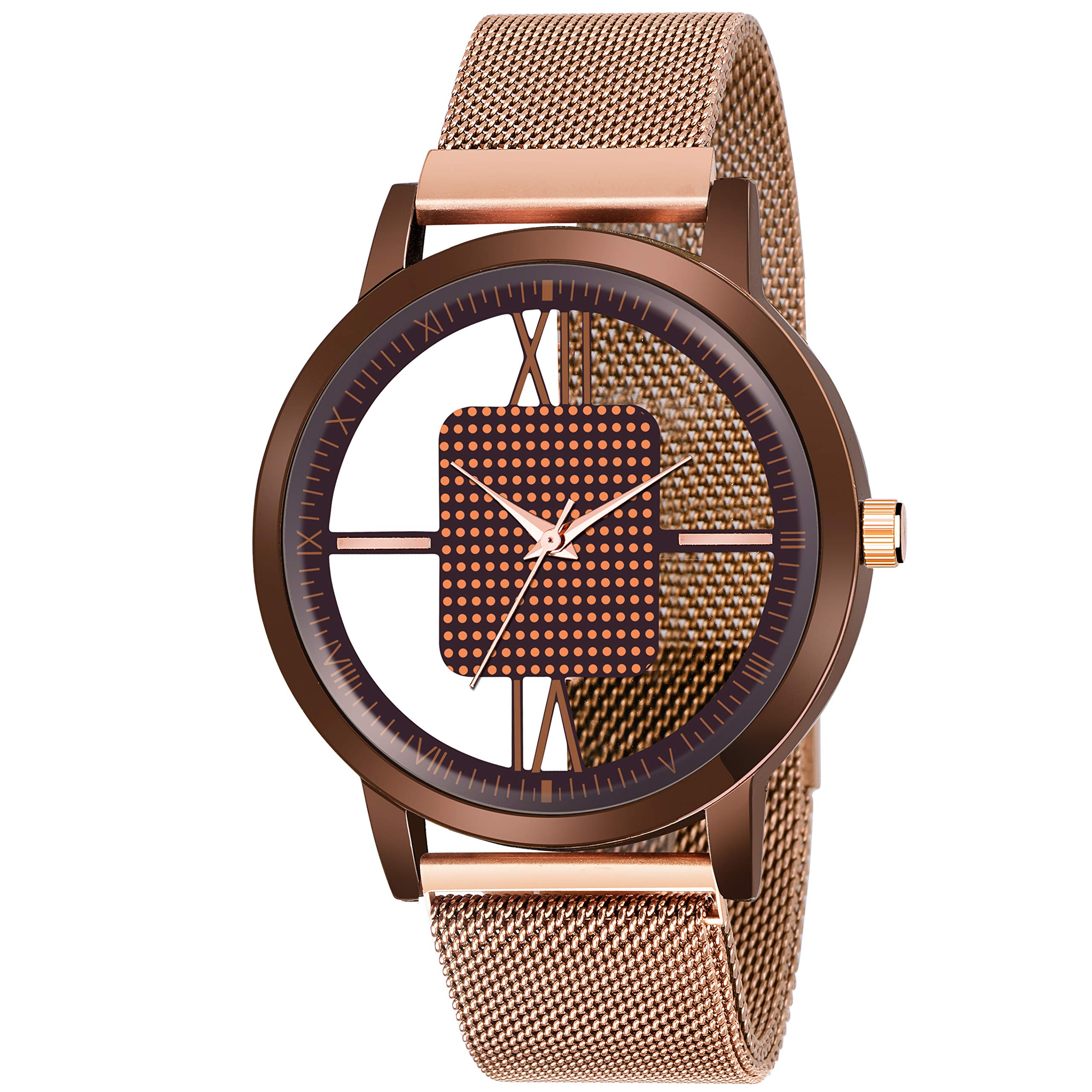 Niyati Nx Maroon Round Open Dial Maroon Color maganet Strap Men Analog Watch - for Men (B0837KWW91) Amazon Price History, Amazon Price Tracker