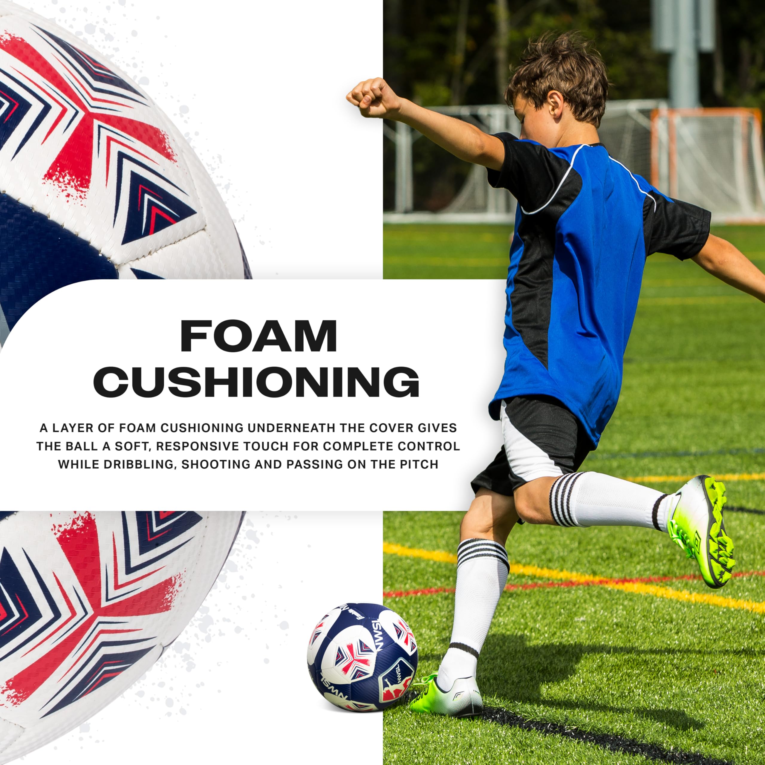 Franklin Sports NWSL Team Soccer Balls - Palloni da calcio per bambini e adulti, per ragazzi e ragazze, ufficiali NWSL Team, disponibili nelle misure ufficiali 5 o mini 1