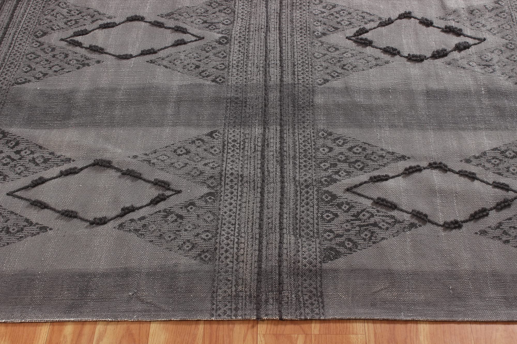 Kelim-Läufer, 6,6 x 40,6 cm, Flachgewebe, Boho-Stil, 0,48 cm, leicht waschbarer Baumwollteppich, für drinnen und draußen, Läufer, Teppiche für Flure, Treppen, Korridore