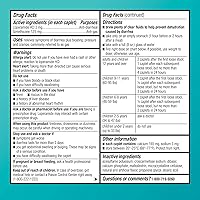 Vista 5 de Yaxa Basic Care Clorhidrato de loperamida de 2 mg y Simeticona 125 mg comprimidos, multisíntoma, medicamento antidiarrea, alivio de gases, 24